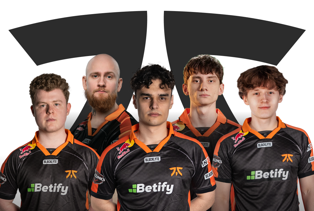 Betify x Fnatic ambassadeurs mobile